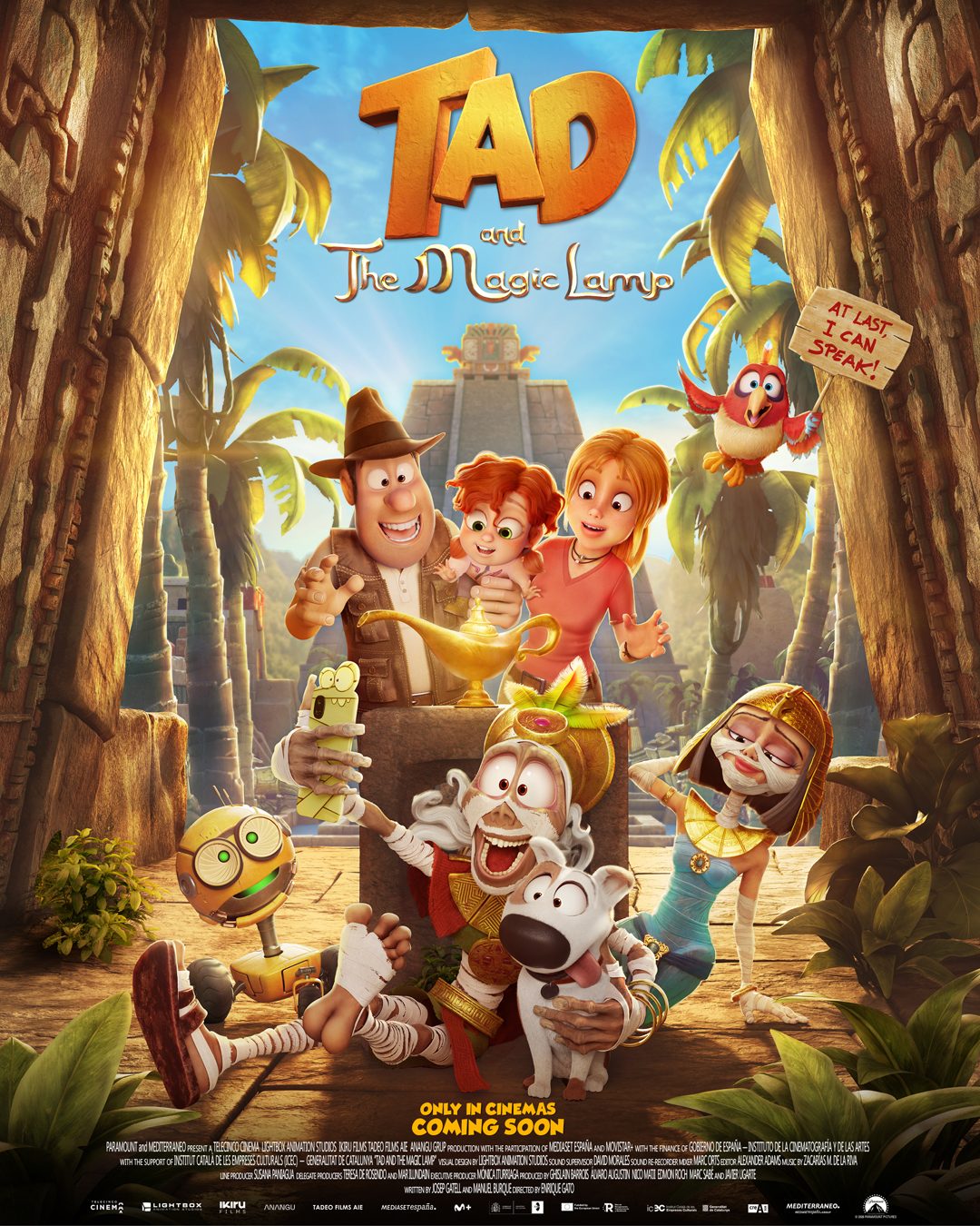 Tad and the Magic Lamp poster