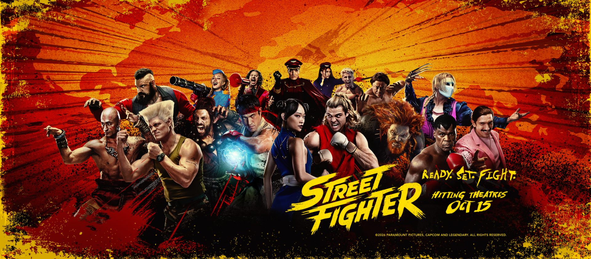 Street Fighter key art